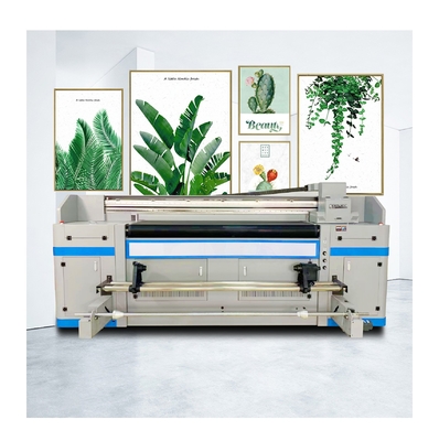 Imprimante à plat pour l'impression hybride en couleurs grandes Machine d'impression UV à jet d'encre en plastique
