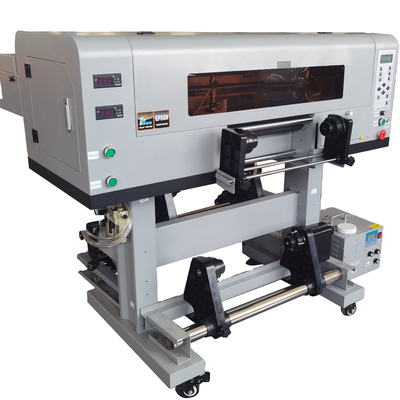 Imprimante DTF UV de 60 cm à 70 cm avec trois têtes TX800 3200 Epson AB Film Machine à rouleaux UV Petite