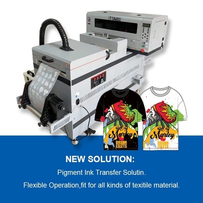 Machine d'impression DTF avec poudre de shaker et têtes d'impression doubles XP600 Capacité 180 KG
