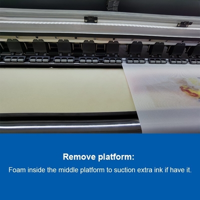 Imprimante textile numérique à bannière flexible de grand format ZT1900 DH avec sublimation à grande vitesse