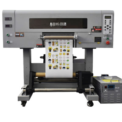 Imprimante d'autocollants UV DTF AB de 60 cm avec quatre têtes TX800/i1600 et impression holographique
