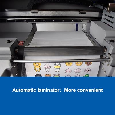Imprimante d'autocollants UV DTF AB de 60 cm avec quatre têtes TX800/i1600 et impression holographique