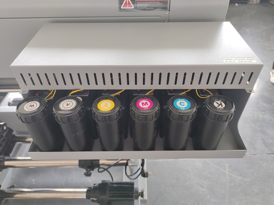Imprimante DTF UV de 60 cm à 70 cm avec trois têtes TX800 3200 Epson AB Film Machine à rouleaux UV Petite
