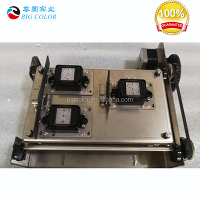 Système de couverture à 3 têtes en acier inoxydable de type métallique pour imprimante à jet d'encre TX800 XP600 4720