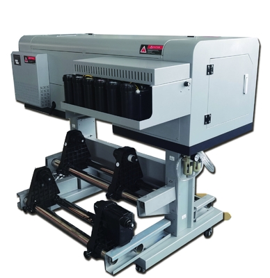 Machine DTF à rouleaux UV haute résolution 720*2880dpi pour l'impression d'autocollants sur une tasse de boîtier de téléphone