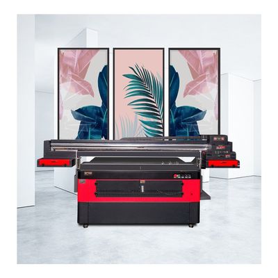 Machine d'impression numérique à plat multicolore 1610 UV avec une hauteur d'impression maximale de 25 cm