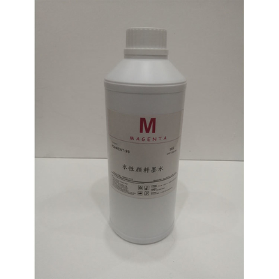 1L/bouteille DTG d'impression textile à grande couleur à l'encre pigmentée blanche