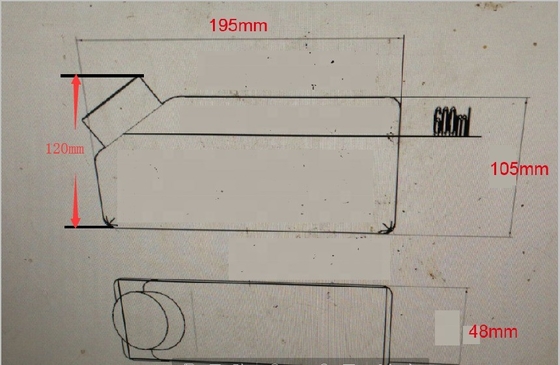 Boutiques de vêtements Tous les imprimants A3 imprimante UV réservoir d'encre avec alarmant 500ml 1000ml